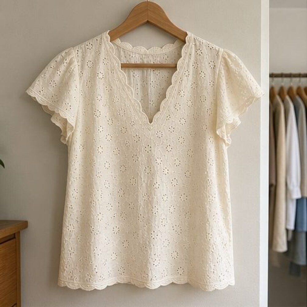 Ivory Tunic Blouse